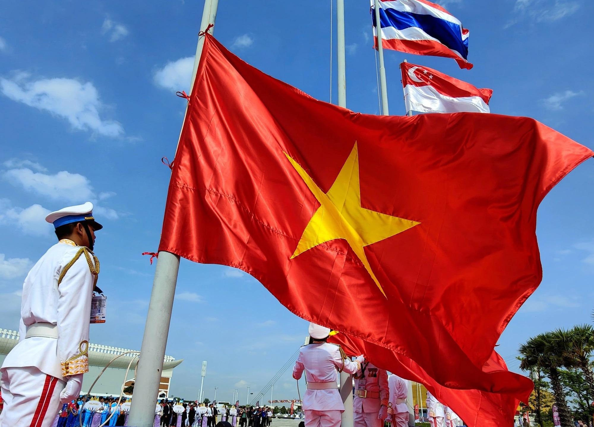 The flag has become a recognizable emblem of Vietnam in international media and sports competitions
